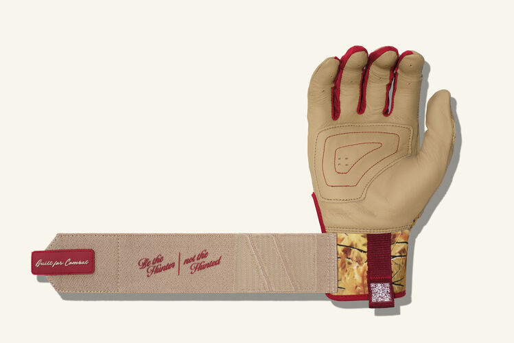 COMBAT MFG Outdoor Long Strap Batting Gloves