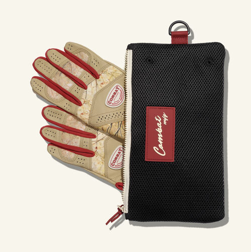 COMBAT MFG Outdoor Long Strap Batting Gloves