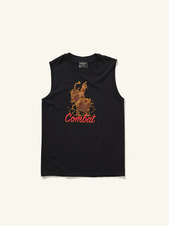 Combat Rodeo Bull Rider Muscle Tee