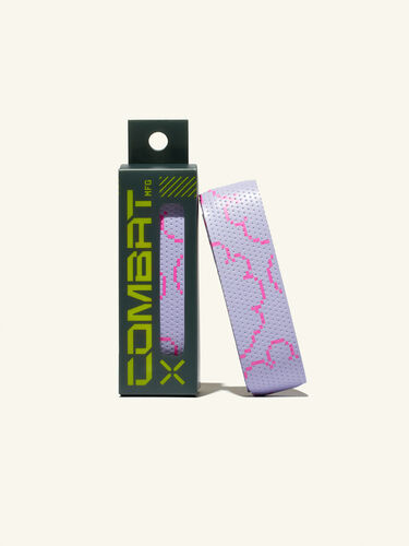 COMBAT MFG Ultra-Perforated Bat Grip, 1.2mm, Mauve Pink