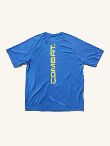 Combat MFG Performance T-Shirt, Light Blue, Adult 4XL