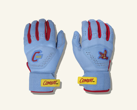 COMBAT MFG Outdoor Long Strap Batting Gloves