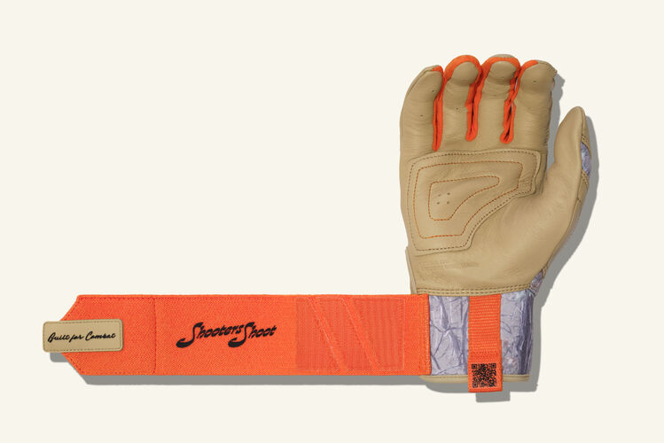 COMBAT MFG Outdoor Long Strap Batting Gloves