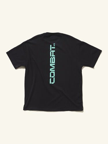 Combat MFG Eagle T-Shirt, Black, Adult L