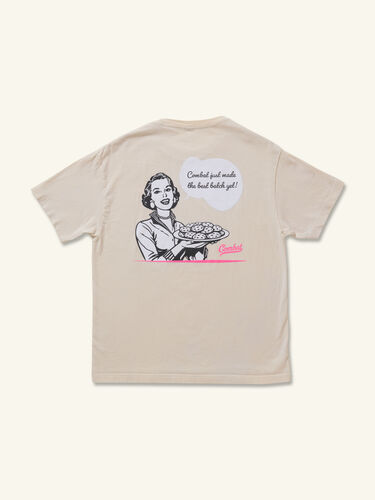 Combat MFG Best Batch Tee, Cream