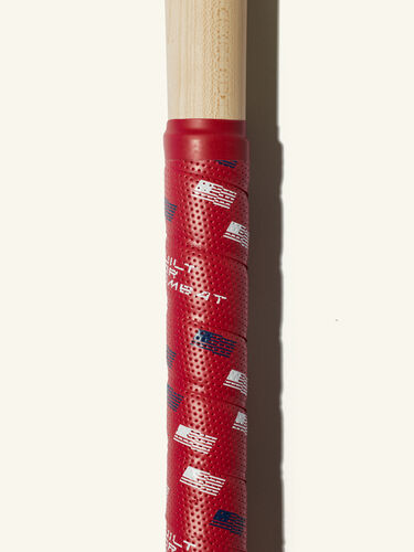 COMBAT MFG Ultra-Perforated Bat Grip, 1.2mm, Red/White/Blue