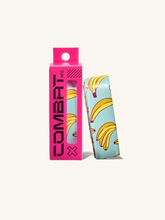 COMBAT MFG Ultra-Perforated Bat Grip, 1.2mm, Bananas