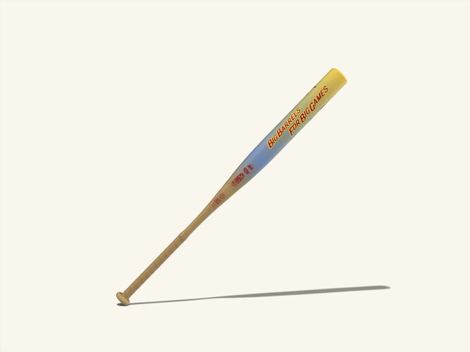 Combat Outdoor "BIG BARRELS" Bradley Jones CR-1 2-Piece USSSA Slowpitch Bat