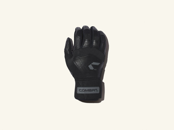 COMBAT MFG Long Strap Batting Gloves, Shadowcast, Adult XS